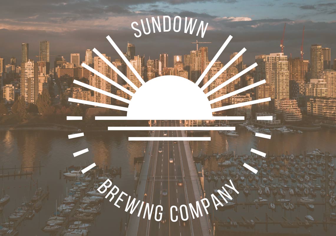 Sundown Logo on Vancouver Image